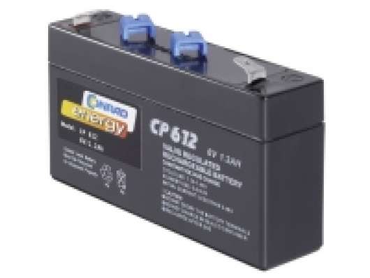 Conrad 250091, Rechargeable battery, Slutna blybatterier (VRLA), 6 V, 1200 mAh, 97 mm, 25 mm