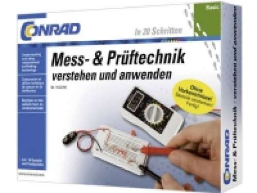 Conrad Components 10091 Basic Mess- & Prüftechnik Elektronik Undervisningssæt fra 14 år