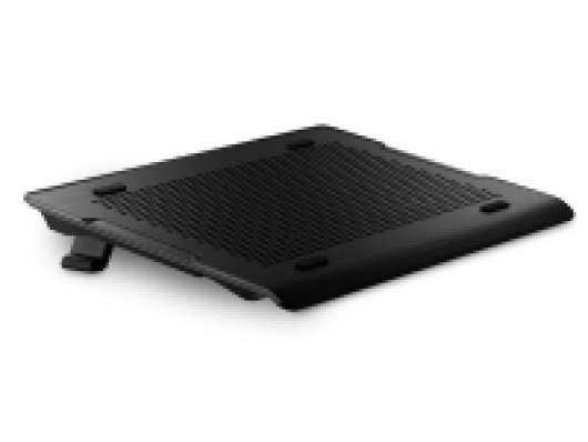 Cooler Master Notepal A200 - Fläkt till bärbar dator/notebook - med 2-ports USB-hubb - 140 mm - svart