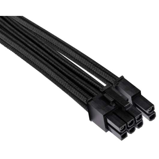 Corsair Individually Sleeved PCie Cable Dual / Type 4 - Svart