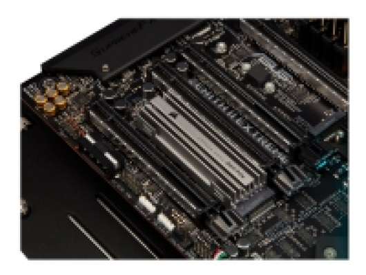 CORSAIR MP600 - Solid state drive - 4 TB - inbyggd - M.2 2280 - PCI Express 4.0 x4 (NVMe) - 256 bitars AES - integrerad kylfläns