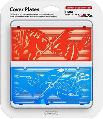 Cover Plate For New 3DS Pokemon Red & Blue
