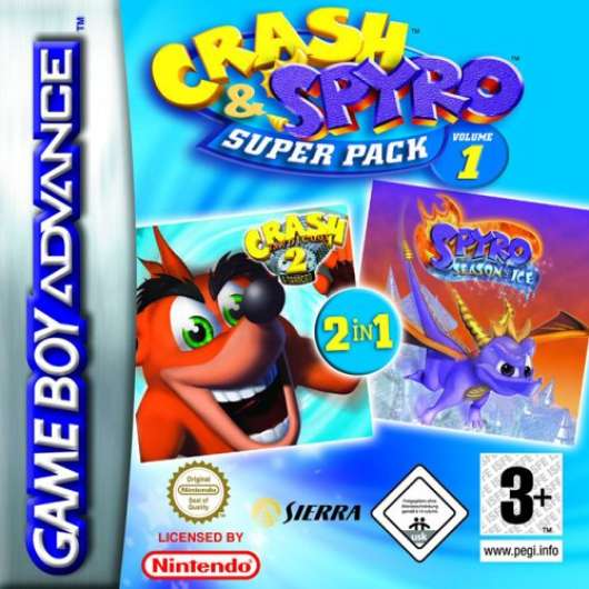 Crash & Spyro Superpack Vol.1