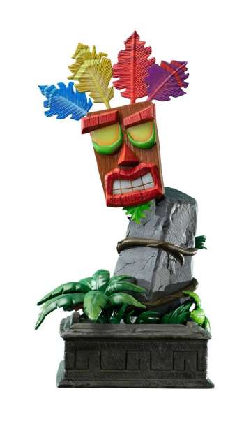 Crash Bandicoot Mini Aku Aku Mask RESIN Statue