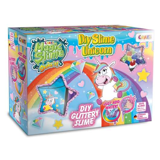 Craze Magic Slime DIY Glitter Unicorn