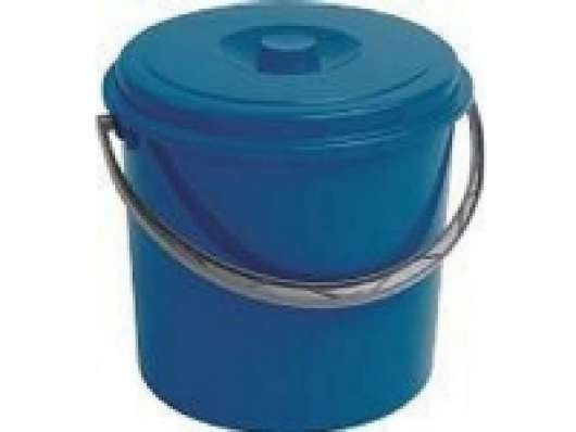 Curver Bucket 12l With Lid Blue 235239 CURVER