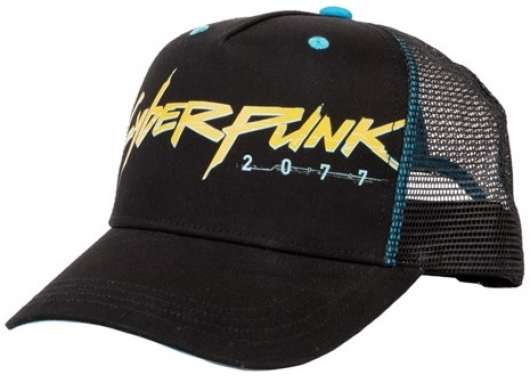 Cyberpunk 2077 Trucker Hat SnapBack Black