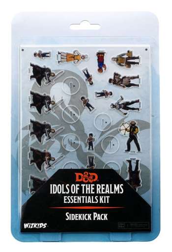D&ampD Icons of the Realms Miniatures Essentials 2D Miniatures - Sidekick Pack