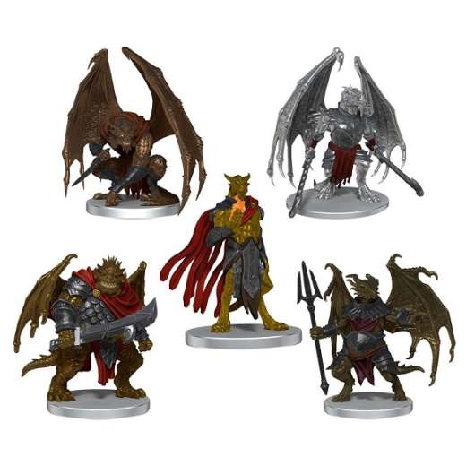D&ampD Icons of the Realms pre-painted Miniatures Draconian Warband
