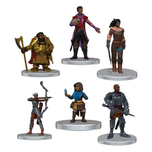 D&ampD Voices of the Realms pre-painted Miniatures Band of Heroes