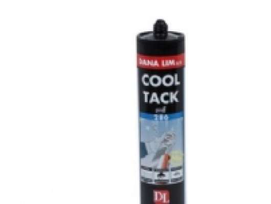 Dana Cool Tack 286 Sort 290 ml - Monteringslim til de fleste materialer. Kan bruges til -5C.