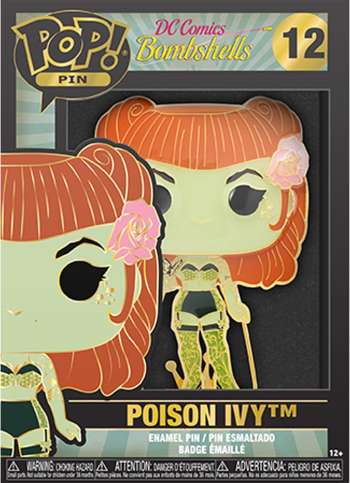 Dc Comics - Pop Large Enamel Pin Nr 13 - Poison Ivy