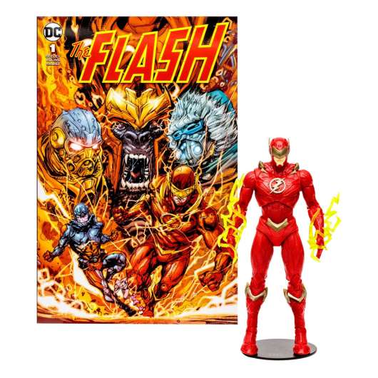 DC Direct Page Punchers Action Figure The Flash Barry Allen
