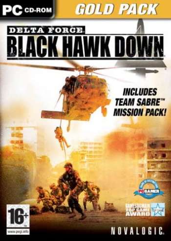 Delta Force Black Hawk Down Gold Pack