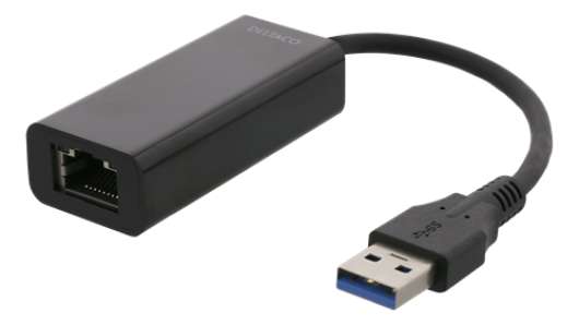 Deltaco USB 3.1 Nätverksadapter