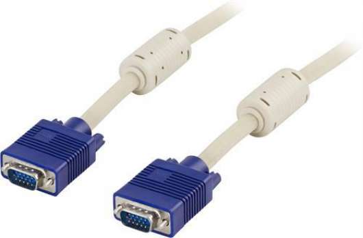 Deltaco VGA-kabel 2m
