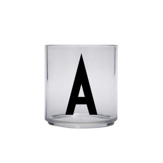 ​Design Letters - Kids Tritan Personal Drinking Glass​​ - A