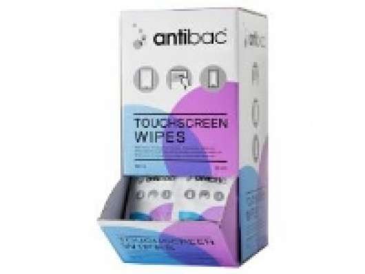 Desinfektion Serviet Antibac Touchscreen wipes med Parfume - (6 æsker x 95 stk./karton)