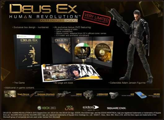 Deus Ex Human Revolution Collectors Edition