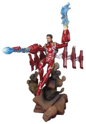 Diamond Select Gallery: Avengers Infinity War - Iron Man Mk50 Unmasked Deluxe Diorama
