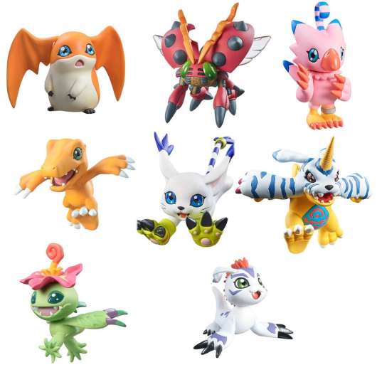 Digimon Adventure Digicolle Mix set figures with gift 5cm