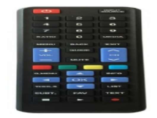 Dilog universal remote control for Samsung and LG, black