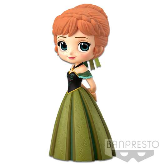 Disney Characters Frozen Anna Coronation Style Q Posket figure 14cm