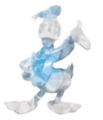 Disney - Donald - Facet Collection - Enesco Figure - 10 Cm