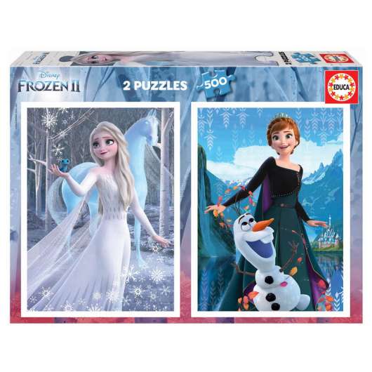 Disney Frozen 2 puzzle 2x500pcs