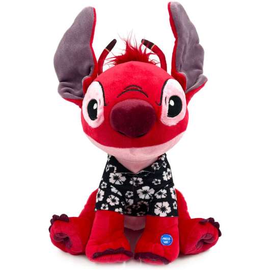 Disney Hawaii Stitch Leroy plush toy with sound 30cm