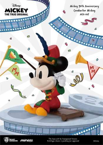 Disney Mickey - Figurine Mini Egg Attack - Conductor Mickey - 9Cm