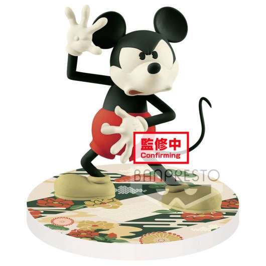 Disney Mickey Touch Japonism Q Posket B figure 10cm