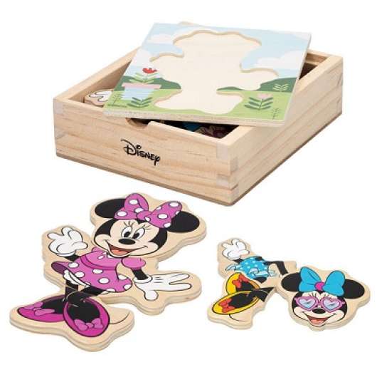 Disney Minnie wooden puzzle 19pcs