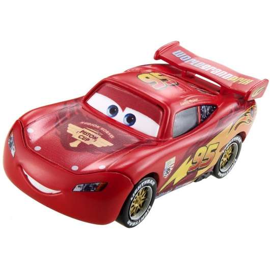 Disney Pixar Cars Wgp Lightning Mcqueen With Racing Wheels