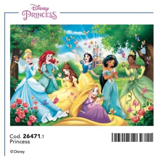 Disney - Princess - Puzzle Maxi 60P
