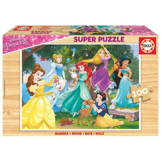 Disney Princess wooden puzzle 100pcs