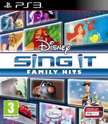 Disney Sing It Family Hits Inkl. Mikrofon