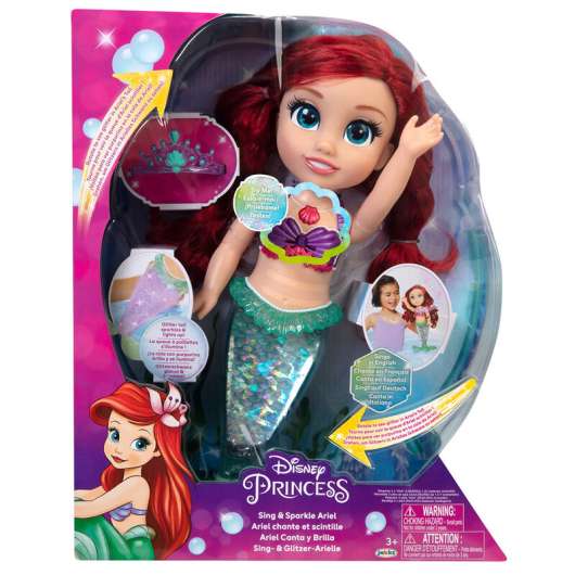 Disney The Little Mermaid Ariel musical doll 38cm