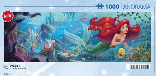 Disney - The Little Mermaid - Panorama Puzzle 1000P