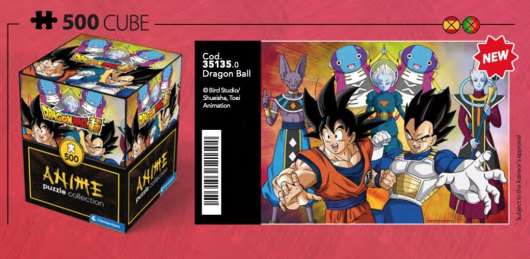 Dragon Ball Super - Goku & Vegeta - Cube Puzzle 500P