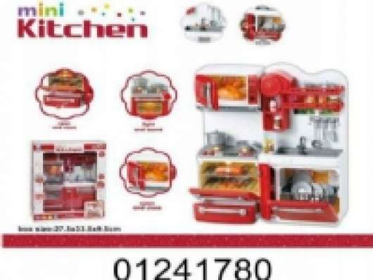 Dromader Battery-operated kitchen furniture set in a box 66080
