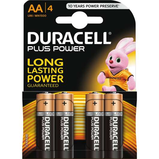 Duracell Duracell Plus Power AA 4pk
