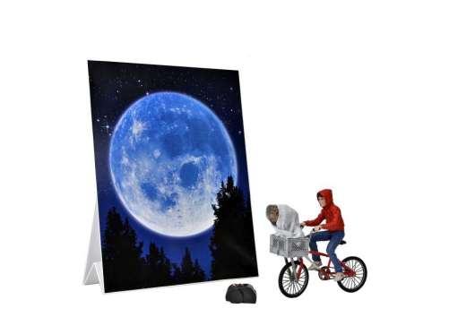E.t. - Elliot And E.t. On Bicycle - Figure 40Th Anniversary 18Cm