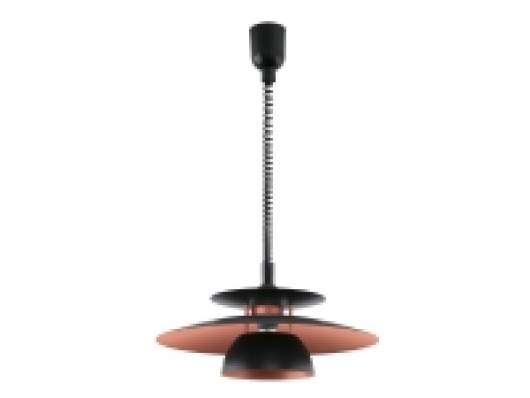 Eglo Brenda - Hängande lampa 1 uttag - E27 - svart, koppar