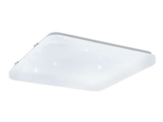 Eglo Frania-S - Vägg-/taklampa - LED - 17.3 W (motsvarande 125 W) - LED-klass A+ - varmt vitt ljus - 3000 K - vit