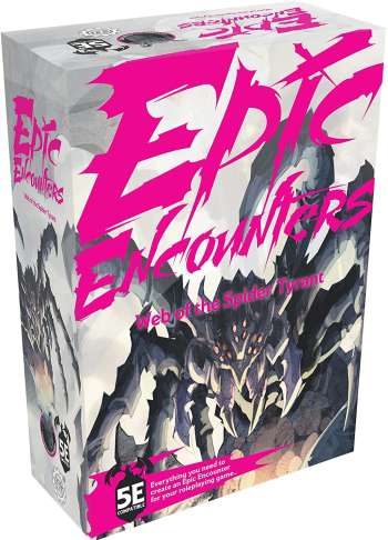 Epic Encounter RPG set Web of the Giant Spider