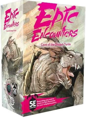 Epic Encounters RPG Board Game Cove of the Dragon Turtle *English Version*