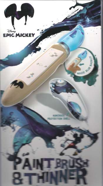 Epic Mickey Paintbrush & Thinner Protection Pack