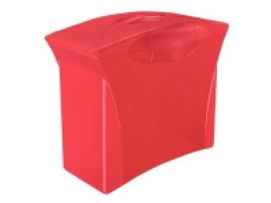 Esselte Europost VIVIDA - Hängande mappbox - A4 - för 15 filer - intensivt röd