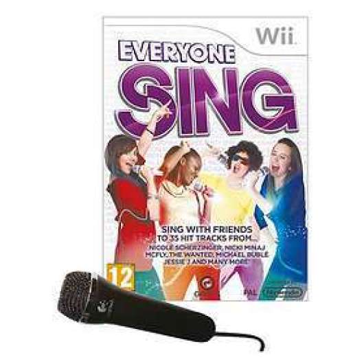 Everyone Sing Inkl 2 Mikrofoner